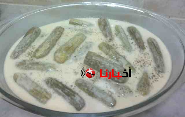 محشي الكوسة باللبن