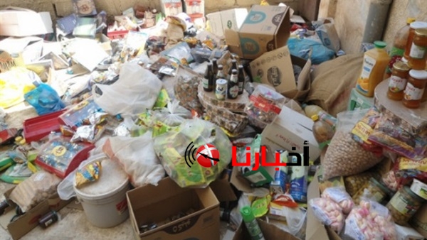 مواد غذائية فاسده بأسوان