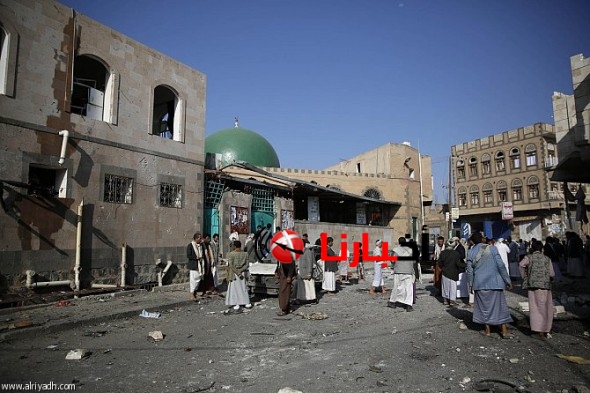 خبار اليمن اليوم الخميس 3-9-2015 حصيلة تفجير مسجد المؤيد بصنعاء اثنين وثلاثون قتيل