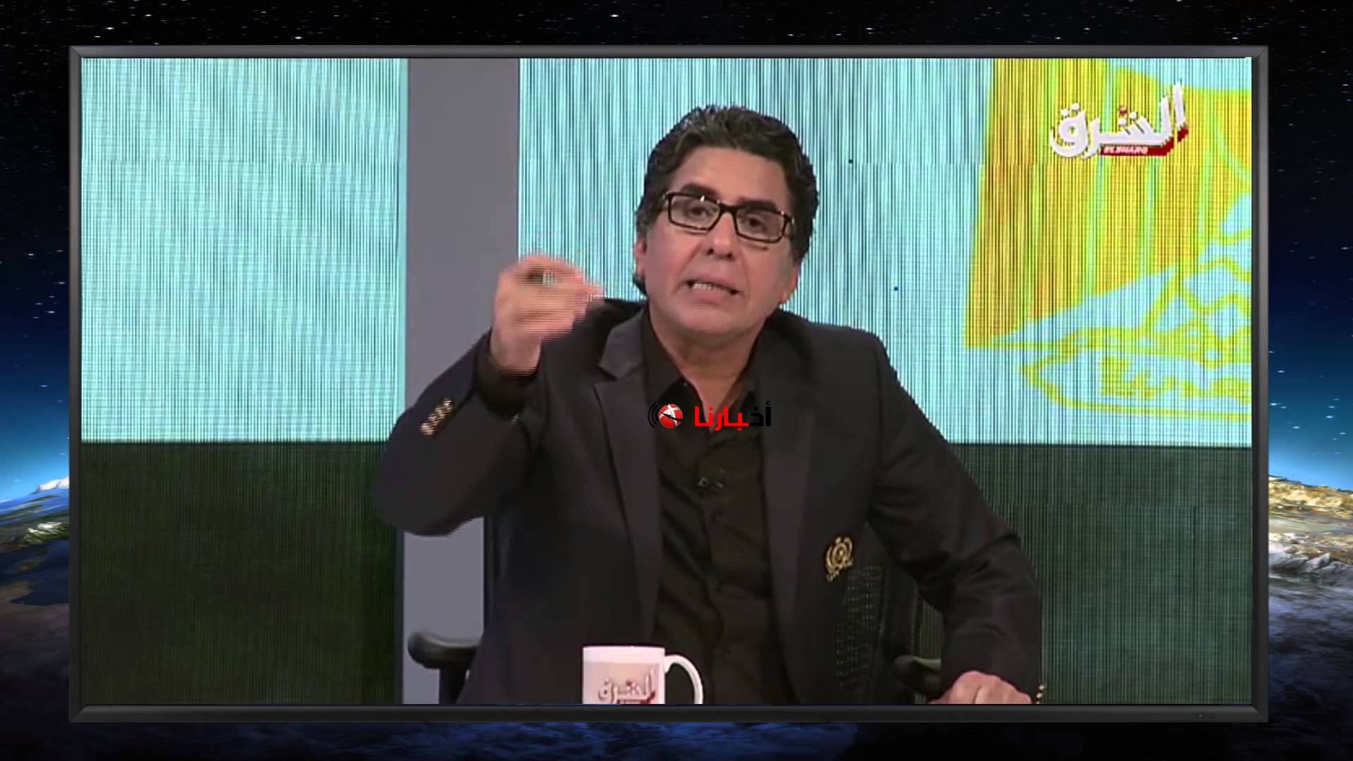 محمد ناصر مذيع قناة الشرق