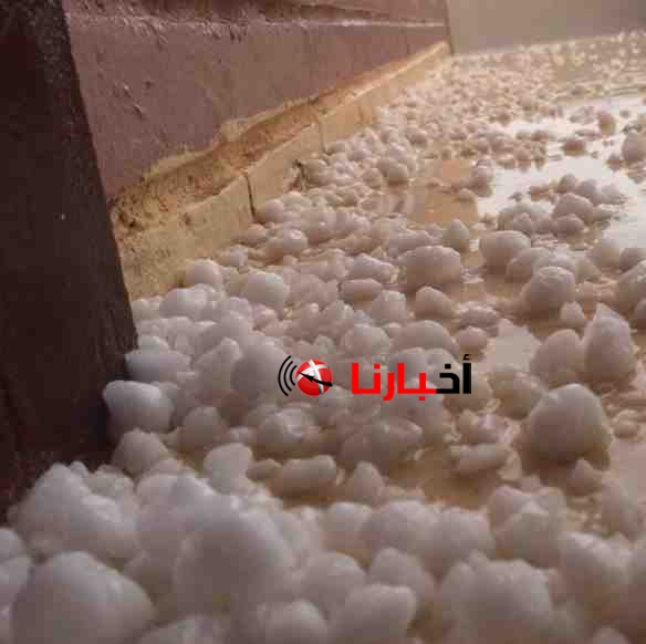 تساقط الثلوج على طبرجل