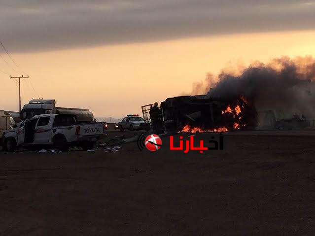 حادث معلمات عقلة الصقور