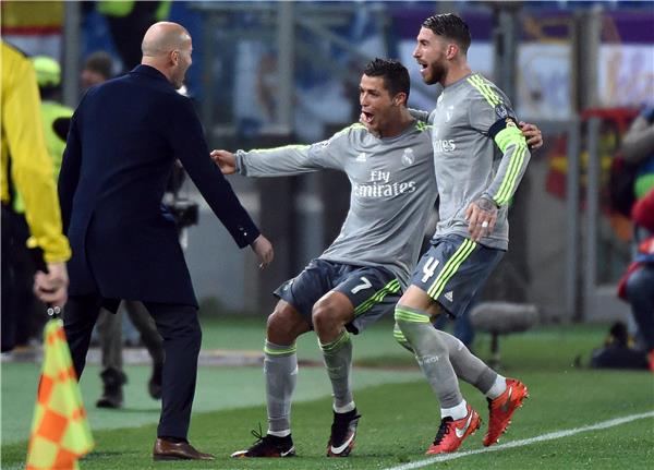 ملخص مباراة روما وريال مدريد