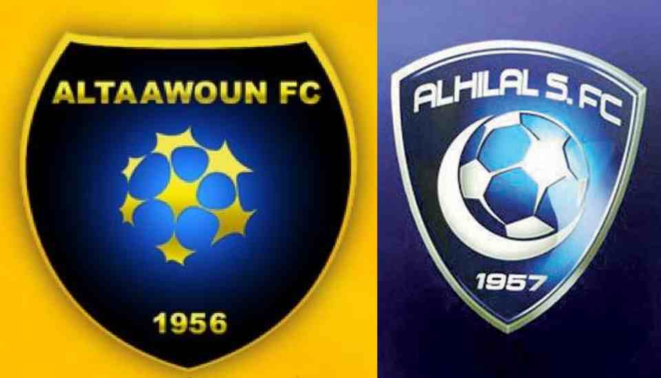 مباراة الهلال والتعاون