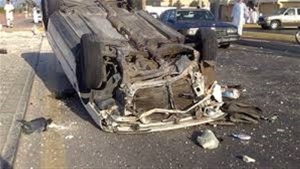 تفاصيل أنقلاب ميكروباس بالوادي الجديد