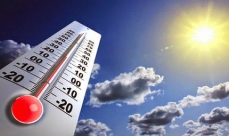 درجات الحرارة اليوم في مصر
