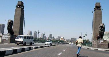 اغلاق كوبري قصر النيل