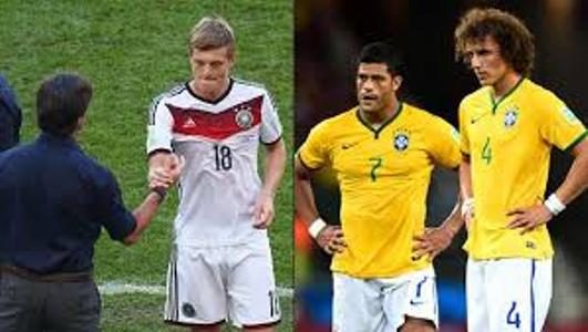 موعد مباراة البرازيل وألمانيا