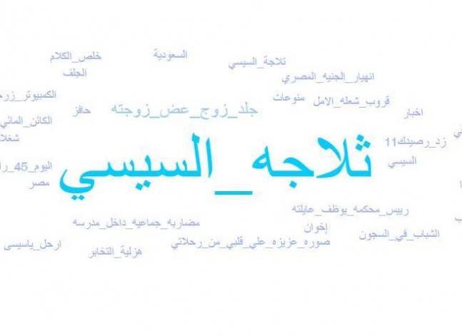 هاشتاج ثلاجة السيسي