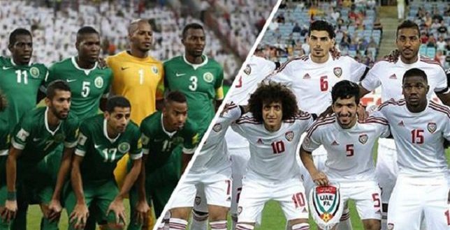 القنوات الناقله لمباراة السعودية والامارات