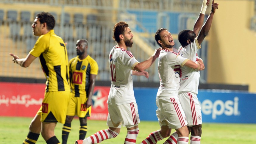 مباراة الزمالك والمقاولون العرب