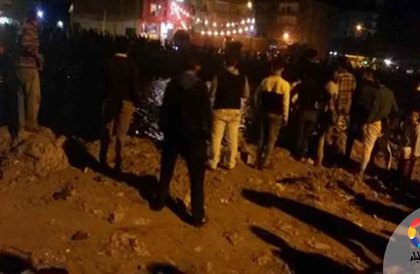 سقوط سيارة زفاف فى بحر دكرنس بالدقهلية