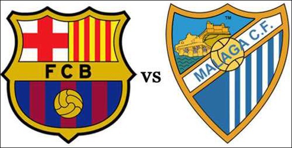 توقيت مباراة برشلونة ومالاجا