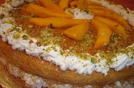 طريقة الكنافة بالمانجو