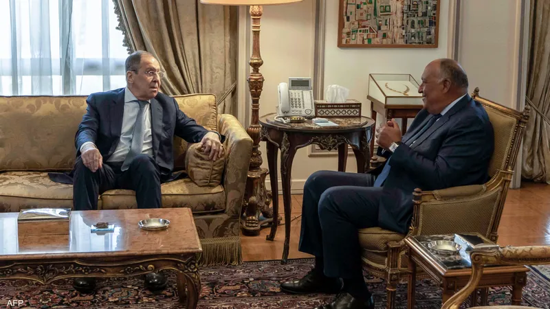 جدول مباحثات وزيري خارجية مصر بروسيا